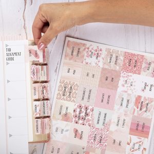 Floral <strong>Bible</strong> Study Tab Colorful <strong>Bible</strong> Journaling Book Tabs Large <strong>Print</strong> Easy to Read Laminated <strong>Bible</strong> Tabs for Women - Product Image 5