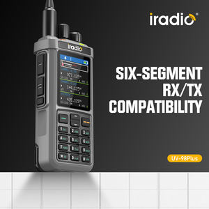 <span class=keywords><strong>Iradio</strong></span> UV98PLUS Mise à niveau du talkie-walkie portable GPS activé bidirectionnel pour la radio avec modes SW/LW/MW - Product Image 3