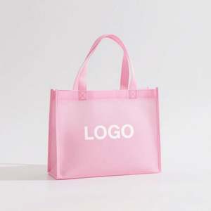 Sac de courses réutilisable en PP non tissé écologique recyclé à faible MOQ avec logo et couleur personnalisés pour une utilisation promotionnelle en supermarché - Product Image 3