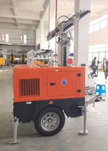 Nhà máy bán MO-806 thủy lực di động tháp chiếu sáng chống ăn mòn tốt di động DIESEL tháp ánh sáng - Product Image 4