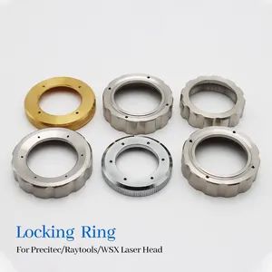 Laser Locking Ring Fasten Nut para Precitec Raytools BT240S BM109 BM111 WSX fibra Laser cabeça cerâmica máquina peças