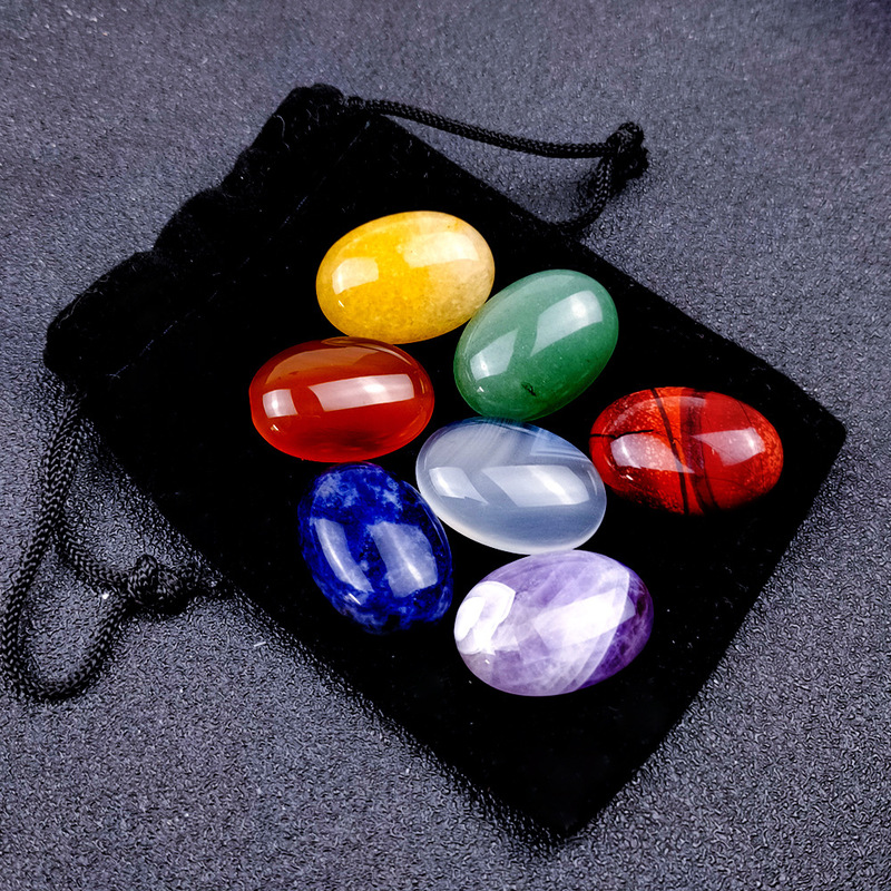 20 Mini Crystal Gemstone Chakra Stone
