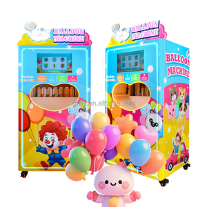 Machine à ballons gonflables automatique de dessin animé, distributeur automatique, écran tactile de 21,5 pouces, ballons pour parc d'attractions - Product Image 4