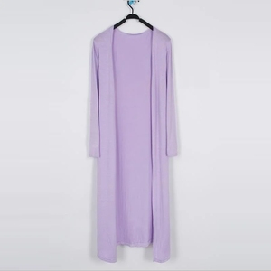 Été Automne <span class=keywords><strong>Femme</strong></span> Pull en coton Cardigans à manches longues Femmes Manteau décontracté Femmes <span class=keywords><strong>Cardigan</strong></span> <span class=keywords><strong>long</strong></span> - Product Image 4