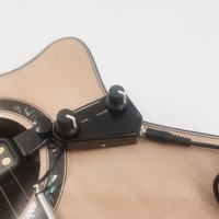 Acoustic Guitar Pickups are Guitar Accessories that can be installed without drilling holes and are easy to install