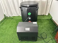 Baignoire gonflable 1 CV à commande Wi-Fi 2026 pour refroidisseur d'eau avec UV et ozone, design moderne pour salle de bain