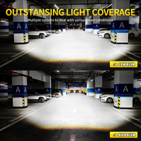 2 Piezas de Faros LED para Motocicleta, 12V, Luces LED de Alta Intensidad, Lámpara para Moto, Foco LED Externo Delantero, Luces Auxiliares