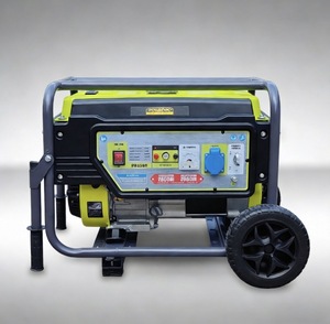 Générateur à essence 2KW / Arrêt automatique en cas de faible niveau d'huile / Kit de roues / Portable / Urgence domestique et industrielle - Product Image 3