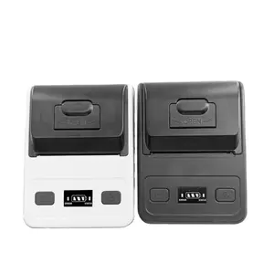 Nieuwe Aankomst Inkt Gratis Mini Pocket Draadloze Thermische Handheld Printer 58Mm Mini Handheld Barcode En Thermische Printer