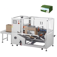 Nouvelle machine automatique électrique de pliage, de formage, de scellage et de cerclage de fonds de boîtes en carton, à commande PLC, haute vitesse, pour textiles