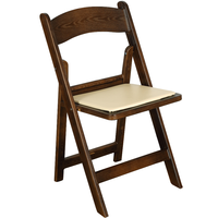 Chaise pliante d'extérieur en résine blanche pour événements, mariages, jardins, style Tiffany et Wimbledon, vente en gros, pour marchés en ligne chinois
