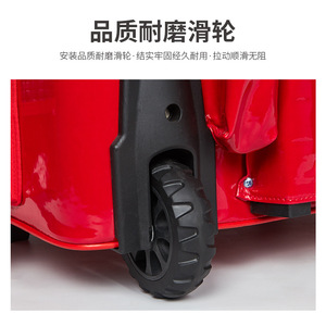 Multi-Functional Fishing <b>Tackle</b> <b>Box</b> 50x29x28cm Red Waterproof Pull-Rod Outdoor River Use - Product Image 5