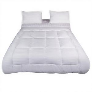Taiwan Smartcel Antibacterial Antimicrobial White Eco-Friendly Luxury <b>Hollow</b> <b>Fibre</b> Quilted Duvet Set for Home Use - Product Image 1