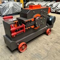 Machine à redresser les tuyaux en acier |   Machine à couper les barres d'armature 32mm 40mm 4KW, coupe-barres électrique pour la construction