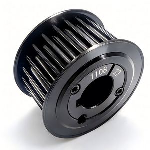 Polea de sincronización 1008 Taper Lock HTD 8M 30T, 20-50mm de ancho, 12-50mm de diámetro interior, acero, OEM, para máquinas de embalaje y transportadores - Product Image 3