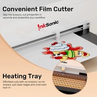 Impresora DTF InkSonic A3 R1390, Máquina de Impresión de Camisetas con Horno, Almacén en EE. UU., C13A 30cm A3+, Impresora DTF Digital para Principiantes