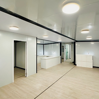 Luxuriöse Minimalistische Vorgefertigte Villa Container-Haus Komplett Möbliert Außenbereich Mehrere Schlafzimmer 20ft 40ft Erweiterbare Modulare Wohneinheit