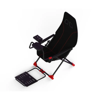 NOUVEAU Fauteuil de jeu ergonomique inclinable de course, fauteuil de jeu pour ordinateur PC, simulateur de course automobile pliable pour jouer à des jeux