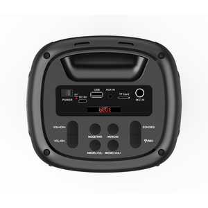 Caja de Subwoofer de 4 Pulgadas Amplificada con Luces LED de Colores Intermitentes, Altavoz de Plástico Profesional Tipo <span class=keywords><strong>Boombox</strong></span> 3 - Product Image 6