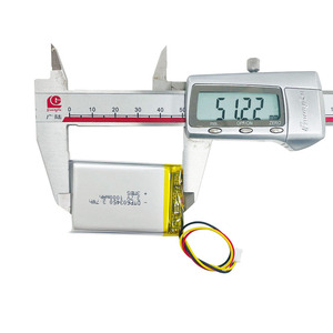 Nhỏ nhất có thể sạc lại 3.7V Pin <span class=keywords><strong>lithium</strong></span> polymer 1000mAh <span class=keywords><strong>4.2V</strong></span> LiPo pin 523450 553450 603450 với kết nối PH - Product Image 2