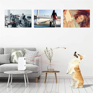 猫のおもちゃのための良いサービス犬の御馳走カメラディスペンサーインタラクティブな猫回転トラックボールおもちゃスティックおもちゃ自己 - Product Image 6