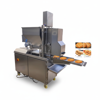 Ligne de production automatique de presse à hamburgers commerciale, machine de formage de viande pour usine à Dubaï