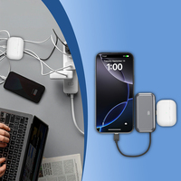 Vente en gros bon marché d'usine Powerbank 5000mah chargeur portable à charge rapide Mini iPhone Power Bank avec support