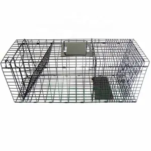Haierc Collapsible animal cage trap,squirrels Weasel Trap cage for animal control