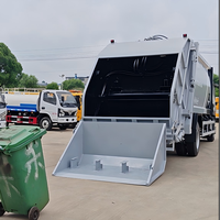 Camión de Basura Comprimido de Gran Capacidad, 18 Toneladas, Vehículo Multifuncional para Transporte y Transferencia de Residuos, Gran Oferta