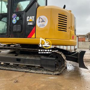 Mini pelle CAT 308E2 Caterpillar 308E petite pelle hydraulique sur chenilles 8 tonnes pelle d'occasion bon marché en bon état à vendre - Product Image 3