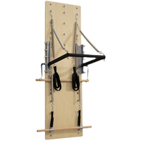 Kursi Pilates FEIFANHONGYU dengan Rangka Kayu, Pegas Pedal Terpisah, Pegangan yang Dapat Disesuaikan, Peralatan Pilates untuk Rumah, Studio, dan Gym