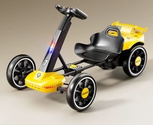 Nouveau kart électrique 6V <span class=keywords><strong>pas</strong></span> <span class=keywords><strong>cher</strong></span> pour enfants, voiture à pédales, <span class=keywords><strong>karting</strong></span> électrique, kart de course - Product Image 4