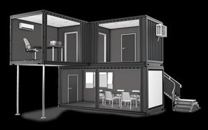 Casas prefabricadas mái vòm nhà bão bằng chứng mô-đun nhà thép khung bánh sandwich Bảng điều khiển thiết kế hiện đại có thể mở rộng biệt thự khách sạn - Product Image 6