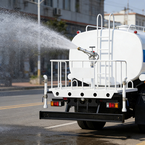 Camión Cisterna de Agua de 8 Toneladas con Distancia entre Ejes de 3900 mm, 4x2, con Cañón de Alta Presión para Incendios Forestales - Product Image 6