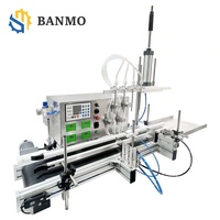 Machine de remplissage automatique de liquides à 4 têtes de haute précision pour le conditionnement de cosmétiques, parfums, huiles essentielles, gels, encres et solvants