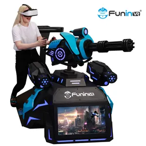 Virtual Reality 9d Video Simulation Plattform-Set Maschine VR-Spiel VR Arcade Schießspielmaschine Zombie-Arcade-Spielmaschine