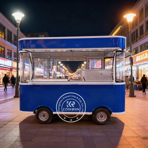 Custom Electric Food Truck Van Multifunctional Mobile Street Food Service Insulated Freezer Rust Resistant for <strong>Candy</strong> <strong>Ice</strong> Cream - Product Image 1