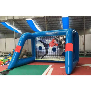 Terrain de jeu gonflable pour enfants, jeux de football gonflables, jeux de tir, jeu de carnaval portable en plein air, but de football gonflable - Product Image 3