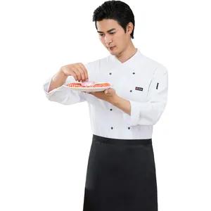 Chef Jacket Hotel Chef's Uniform Short Sleeve Mesh Breathable Workwear shirt Catering Restaurant Kitchen Bakery wholesale chef