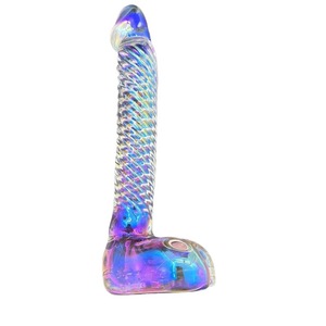 Productos para Adultos, Cristal, Simulación de Pene Femenino, Masturbador, Punto <span class=keywords><strong>G</strong></span>, Masajeador con Calor, Tapón Anal, Modelo - Product Image 3