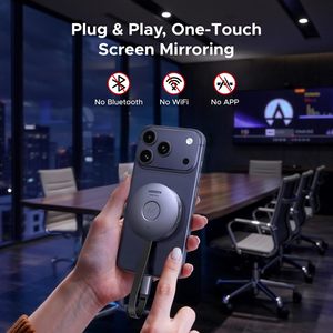 UGREEN Émetteur <span class=keywords><strong>HDMI</strong></span> sans fil magnétique USB C, Récepteur USB C vers <span class=keywords><strong>HDMI</strong></span> 1080P 60Hz Transmission 5G pour le streaming vidéo et audio - Product Image 3