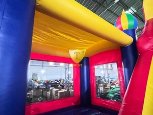 Structure de jeu gonflable pour fête d'anniversaire, centre de jeux gonflable, toboggan, château gonflable personnalisé en PVC durable - Product Image 4
