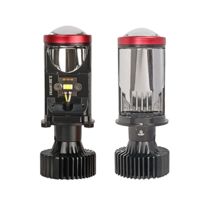 ไฟหน้าโปรเจคเตอร์ LED H4 รุ่นใหม่ รองรับ Canbus ดีไซน์ Mini Y8D พร้อมเลนส์ป้องกันแสงสะท้อน อุณหภูมิสี 6000K ใช้ได้กับรถยนต์ทั่วไป - Product Image 1