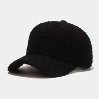 Gorra de Béisbol Personalizada de 6 Paneles, de Piel Sintética, con Patrón de Satén, Color Sólido, Cálida, Unisex, Ajustable, para Parejas, Otoño/Invierno