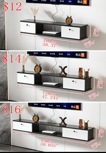 <span class=keywords><strong>Meuble</strong></span> <span class=keywords><strong>TV</strong></span> mural suspendu, <span class=keywords><strong>meuble</strong></span> suspendu moderne et simple, décoration murale <span class=keywords><strong>pour</strong></span> salon - Product Image 3