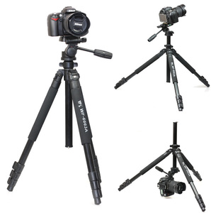Weifeng WF-6663A chân ba hợp kim magiê Chân máy du lịch chuyên nghiệp xách tay Monopod chân máy cho máy ảnh - Product Image 3