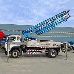 Pompe à béton à prix d'usine JIUHE, vente chaude en Chine, petite pompe à béton, camion pompe à béton, pompe à béton de 30 mètres - Product Image 4