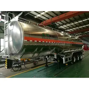 40ft container Aluminum Carbon Steel CNG tube semi trailer fuel lpg tanker oil tank trailer co2 tube trailer