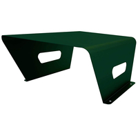 Garasi Mesin Pemotong Rumput Otomatis JH-Mech Heavy Duty, Anti Hujan, Pemasangan Mudah, Perlindungan Penuh, Baja Galvanis