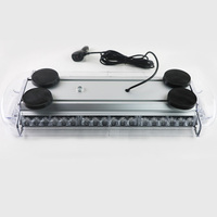 Barra de Luces de Advertencia Magnética BIAOCHI de 21 Pulgadas (54 cm) y 48 W, Mini Barra de Luces LED Estroboscópicas Azul y Roja, Luz de Emergencia para Vehículos, Accesorios para Autos